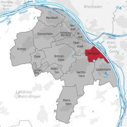 Weisenau in Mainz